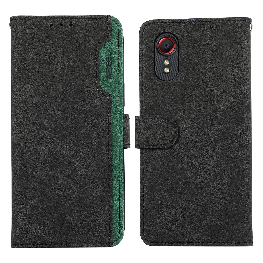 ABEEL For Samsung Galaxy Xcover 5 Case Leather Wallet Phone Cover RFID Blocking ABEEL For Samsung Galaxy Xcover 5 Case Leather Wallet Phone Cover RFID Blocking